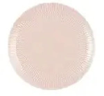 Seltmann Weiden Fr&uuml;hst&uuml;cksteller Amina &brvbar; rosa/pink &brvbar; Porzellan &Oslash;: 22.5