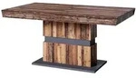 by Living Esstisch &brvbar; braun &brvbar; Ma&szlig;e (cm): B: 160 H: 75