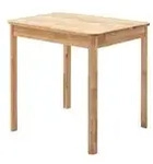 Woodford Esstisch Rudolf &brvbar; holzfarben &brvbar; Ma&szlig;e (cm): B: 80 H: 76
