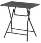 Klapptisch Rio &brvbar; grau &brvbar; Ma&szlig;e (cm): B: 50 H: 73