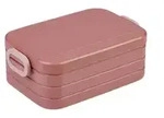 Mepal Lunchbox Take a break &brvbar; rosa/pink &brvbar; Kunststoff &brvbar; Ma&szlig;e (cm): B: 12 H: 6,5