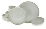 CreaTable Kombiservice Uno &brvbar; creme &brvbar; Steinzeug/Steingut &brvbar; Ma&szlig;e (cm): B: 40 H: 36