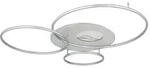 Globo Lighting Deckenleuchte &brvbar; grau &brvbar; Ma&szlig;e (cm): B: 126 H: 13
