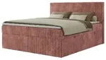 Boxbett mit Bettkasten &brvbar; rosa/pink &brvbar; Ma&szlig;e (cm): B: 204 H: 119