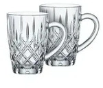 Nachtmann Kaffeegl&auml;ser 2er Set Noblesse &brvbar; transparent/klar &brvbar; Glas &brvbar; Ma&szlig;e (cm):