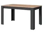 by Living Esstisch &brvbar; grau &brvbar; Ma&szlig;e (cm): B: 140 H: 75