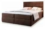 MASSENO Boxbett mit Bettkasten &brvbar; braun &brvbar; Ma&szlig;e (cm): B: 140 H: 98