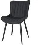Esszimmerstuhl &brvbar; schwarz &brvbar; Ma&szlig;e (cm): B: 50 H: 81
