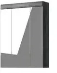 Spiegelschrank &brvbar; verspiegelt &brvbar; Ma&szlig;e (cm): B: 60 H: 79