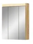 Spiegelschrank &brvbar; verspiegelt &brvbar; Ma&szlig;e (cm): B: 60 H: 79 T: 18.0