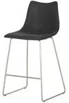Tresenhocker &brvbar; schwarz &brvbar; Ma&szlig;e (cm): B: 49 H: 99 T: 50.0