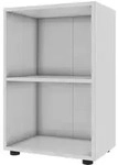 Regal &brvbar; wei&szlig; &brvbar; Ma&szlig;e (cm): B: 49 H: 74