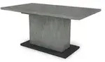 by Living Esstisch &brvbar; grau &brvbar; Ma&szlig;e (cm): B: 160 H: 75