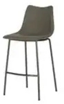 Tresenhocker &brvbar; braun &brvbar; Ma&szlig;e (cm): B: 49 H: 99,5 T: 50.0