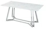 Esstisch &brvbar; wei&szlig; &brvbar; Ma&szlig;e (cm): B: 90 H: 76