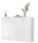 Schuhschrank-Set &brvbar; wei&szlig; &brvbar; Ma&szlig;e (cm): B: 122 H: 99 T: 34.0