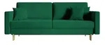 Selsey Einzelsofa mit Schlaffunktion Valico &brvbar; gr&uuml;n &brvbar; Ma&szlig;e (cm): B: 230 H: 90