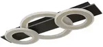 Globo Lighting Deckenleuchte &brvbar; schwarz &brvbar; Ma&szlig;e (cm): B: 73 H: 7