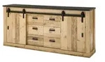 Sideboard &brvbar; holzfarben &brvbar; Ma&szlig;e (cm): B: 200 H: 90 T: 42.0