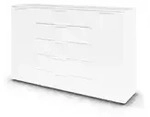 Sideboard &brvbar; wei&szlig; &brvbar; Ma&szlig;e (cm): B: 160 H: 100