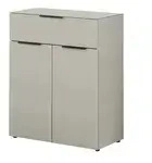 Primo Sideboard Levi &brvbar; beige &brvbar; Ma&szlig;e (cm): B: 83 H: 102 T: 42.0