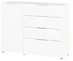 Primo Sideboard Levi &brvbar; wei&szlig; &brvbar; Ma&szlig;e (cm): B: 134 H: 102 T: 42.0
