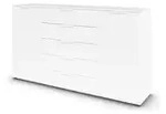 Sideboard &brvbar; wei&szlig; &brvbar; Ma&szlig;e (cm): B: 180 H: 100