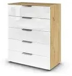 Kommode Flipp &brvbar; holzfarben &brvbar; Ma&szlig;e (cm): B: 80 H: 100