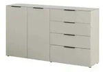 Primo Sideboard Levi &brvbar; beige &brvbar; Ma&szlig;e (cm): B: 184 H: 102 T: 42.0