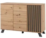 Sideboard &brvbar; holzfarben &brvbar; Ma&szlig;e (cm): B: 118 H: 85 T: 40.0