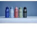 Mepal Sporttrinkflasche Ellipse &brvbar; schwarz &brvbar; Kunststoff &brvbar; Ma&szlig;e (cm): B: 7,5...