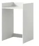 Waschmaschinenschrank &brvbar; wei&szlig; &brvbar; Ma&szlig;e (cm): B: 60 H: 101