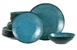 CreaTable Kombiservice Capri &brvbar; blau &brvbar; Steinzeug/Steingut &brvbar; Ma&szlig;e (cm): B:...