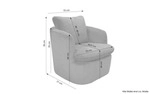 by Living Sessel &brvbar; grau &brvbar; Ma&szlig;e (cm): B: 72 H: 78