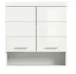 H&auml;ngeschrank &brvbar; wei&szlig; &brvbar; Ma&szlig;e (cm): B: 74 H: 79