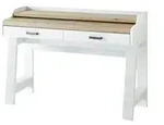 Schreibtisch &brvbar; wei&szlig; &brvbar; Ma&szlig;e (cm): B: 120 H: 84 T: 53.0