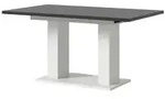 Esstisch ausziehbar &brvbar; grau &brvbar; Ma&szlig;e (cm): B: 150 H: 76