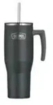 THERMOS Isoliertrinkbecher Refreshing &brvbar; wei&szlig; &brvbar; Edelstahl &brvbar; Ma&szlig;e (cm): H: 35 