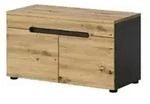 Sitzbank Canu &brvbar; holzfarben &brvbar; Ma&szlig;e (cm): B: 80 H: 45 T: 37.0