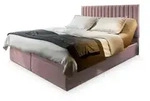 MASSENO Boxbett mit Bettkasten &brvbar; rosa/pink &brvbar; Ma&szlig;e (cm): B: 180 H: 98