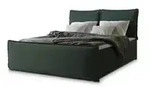 MASSENO Boxbett mit Bettkasten &brvbar; gr&uuml;n &brvbar; Ma&szlig;e (cm): B: 140 H: 98