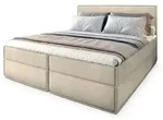 MASSENO Boxbett mit Bettkasten &brvbar; creme &brvbar; Ma&szlig;e (cm): B: 180 H: 98