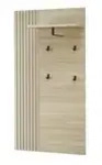 Garderobenpaneel &brvbar; holzfarben &brvbar; Holzwerkstoff &brvbar; Ma&szlig;e (cm): B: 70 H: 131 T: 30.0
