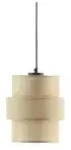 Pendelleuchte &brvbar; beige &brvbar; Ma&szlig;e (cm): H: 150 &Oslash;: 20.0