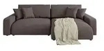 S-STYLE Ecksofa Emma &brvbar; braun &brvbar; Ma&szlig;e (cm): B: 234 H: 78