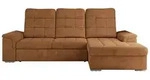 Ecksofa mit Schlaffunktion Madrito &brvbar; orange &brvbar; Ma&szlig;e (cm): B: 256 H: 89