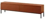 Selsey Lowboard &brvbar; orange &brvbar; Ma&szlig;e (cm): B: 175 H: 46