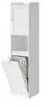 Hochschrank &brvbar; wei&szlig; &brvbar; Ma&szlig;e (cm): B: 40 H: 170