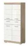 Hochschrank &brvbar; wei&szlig; &brvbar; Ma&szlig;e (cm): B: 74 H: 141