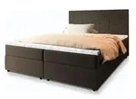 MASSENO Boxbett mit Bettkasten Mado &brvbar; braun &brvbar; Ma&szlig;e (cm): B: 180 H: 98